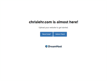 Tablet Screenshot of chrislehr.com